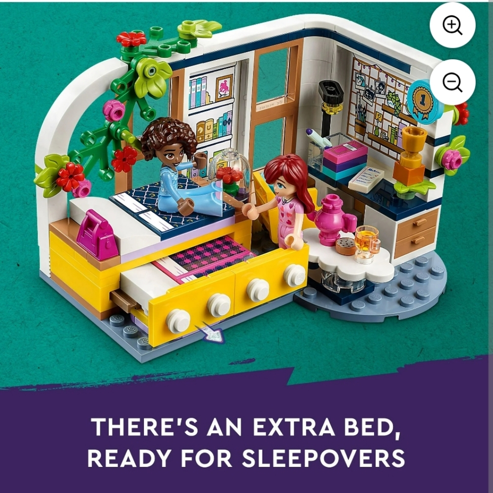 New!LEGO Friends Aliya & Paisley Building Set Y2K Girlhoodcore Fine Motor Develo - Picture 2 of 9